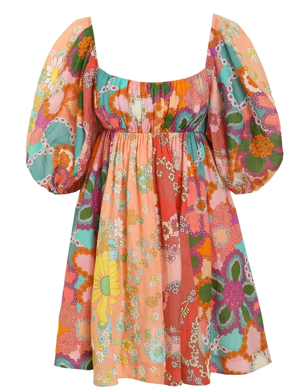 Zimmermann Lola Panelled Mini Dress - Image 2