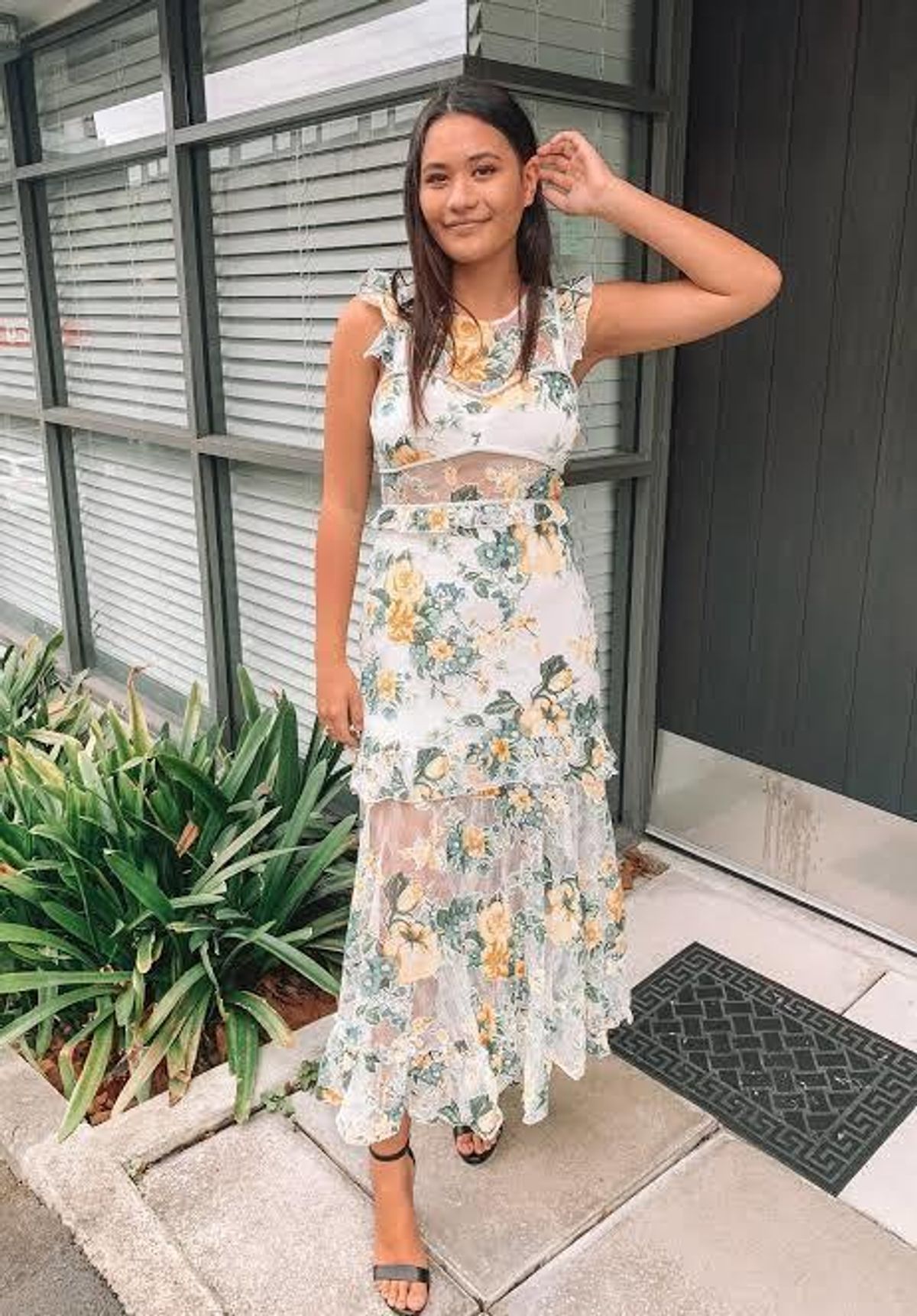 Alice McCall Oh So Lovely Midi Dress Floral Size 10 - Image 2