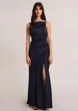 Bec & Bridge The Dreamer Maxi Dress Navy Size 8 for rent on The Volte - image 1