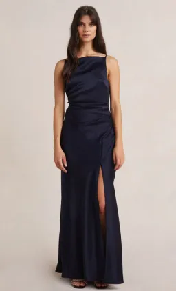 Bec & Bridge The Dreamer Maxi Dress Navy Size 8 for rent on The Volte - image 3