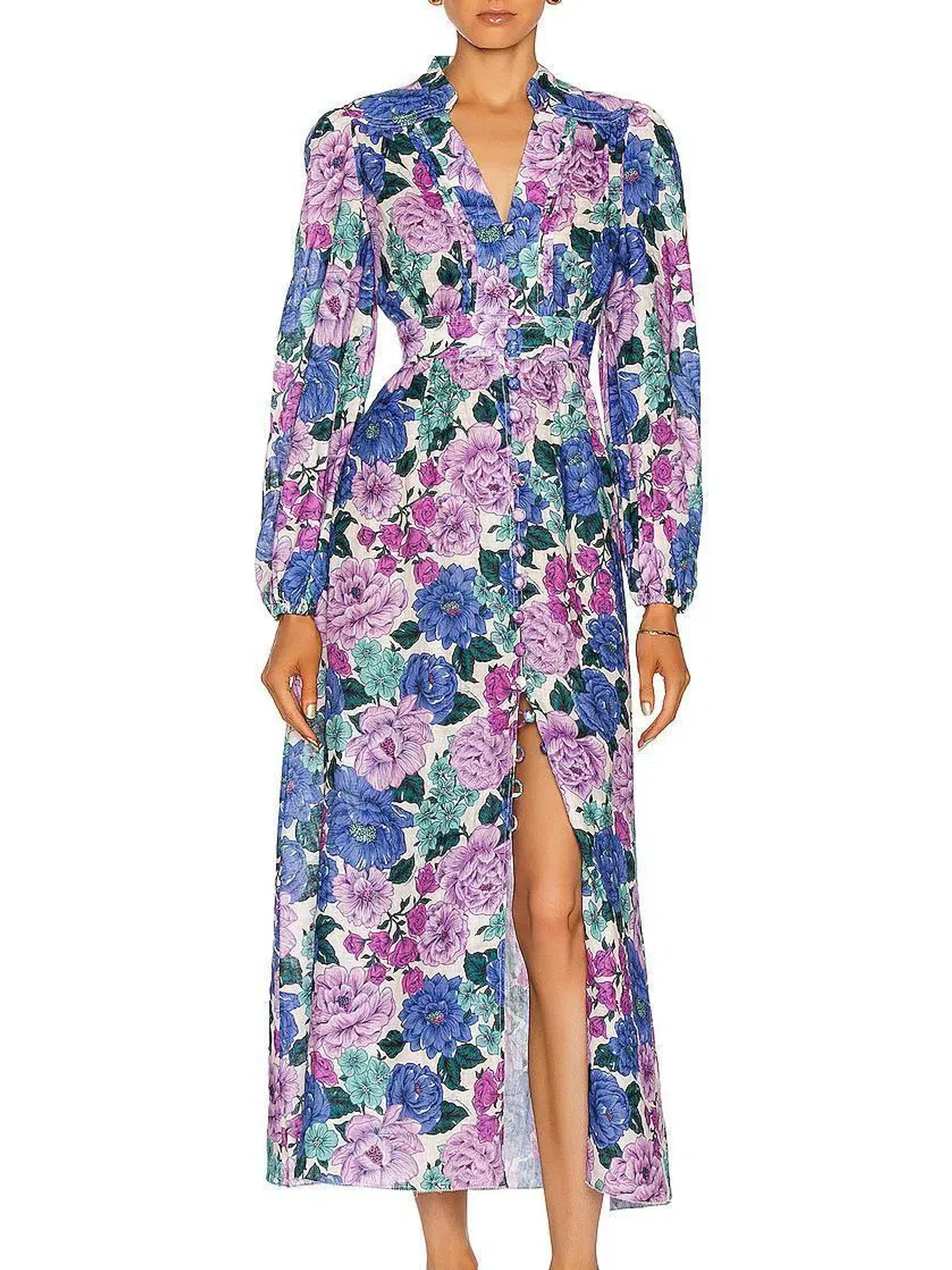 Zimmermann Poppy Plunge Midi - Image 1