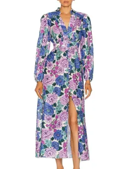 Zimmermann Poppy Plunge Midi for rent on The Volte - image 1