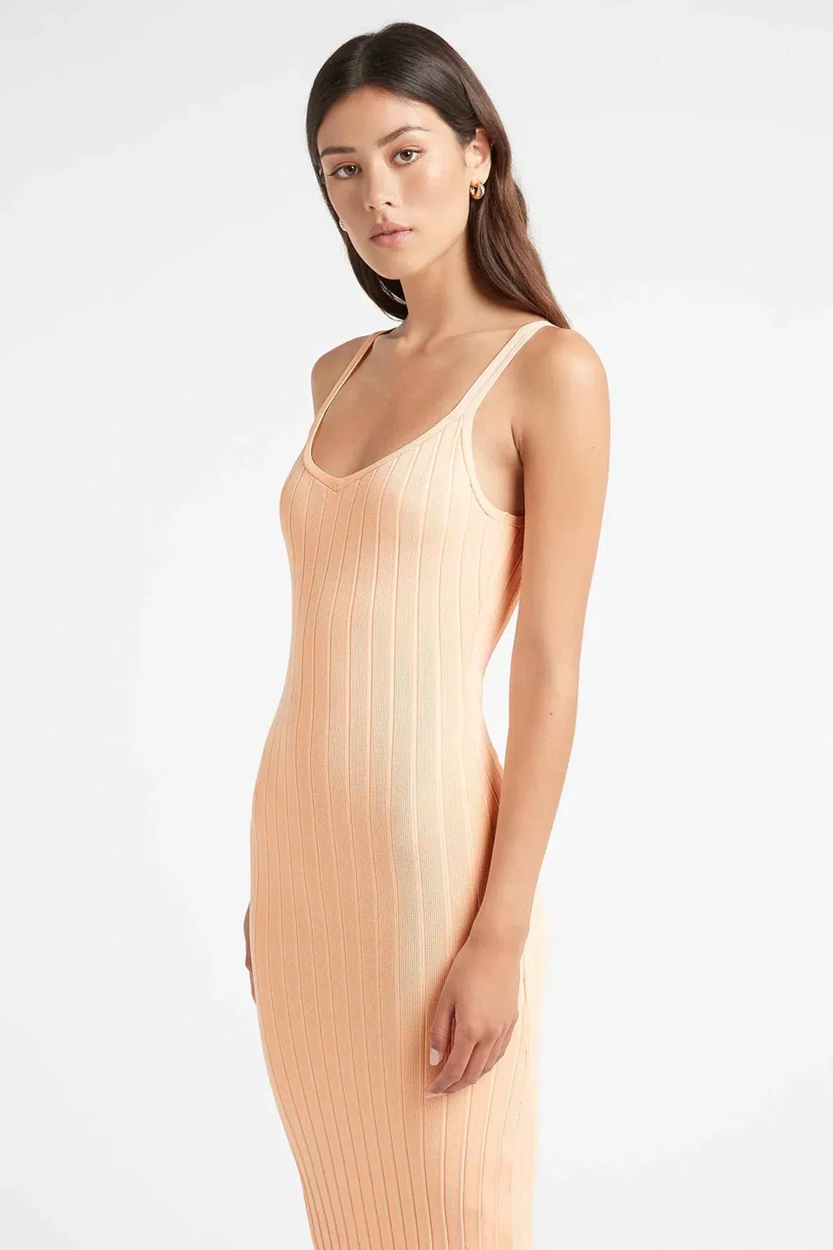 Kookai Stirling Dress Peach Size 12  - Image 3