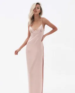 Natalie Rolt Scarlett Gown Dusty Pink Size 0 / AU 6 for rent on The Volte - image 1