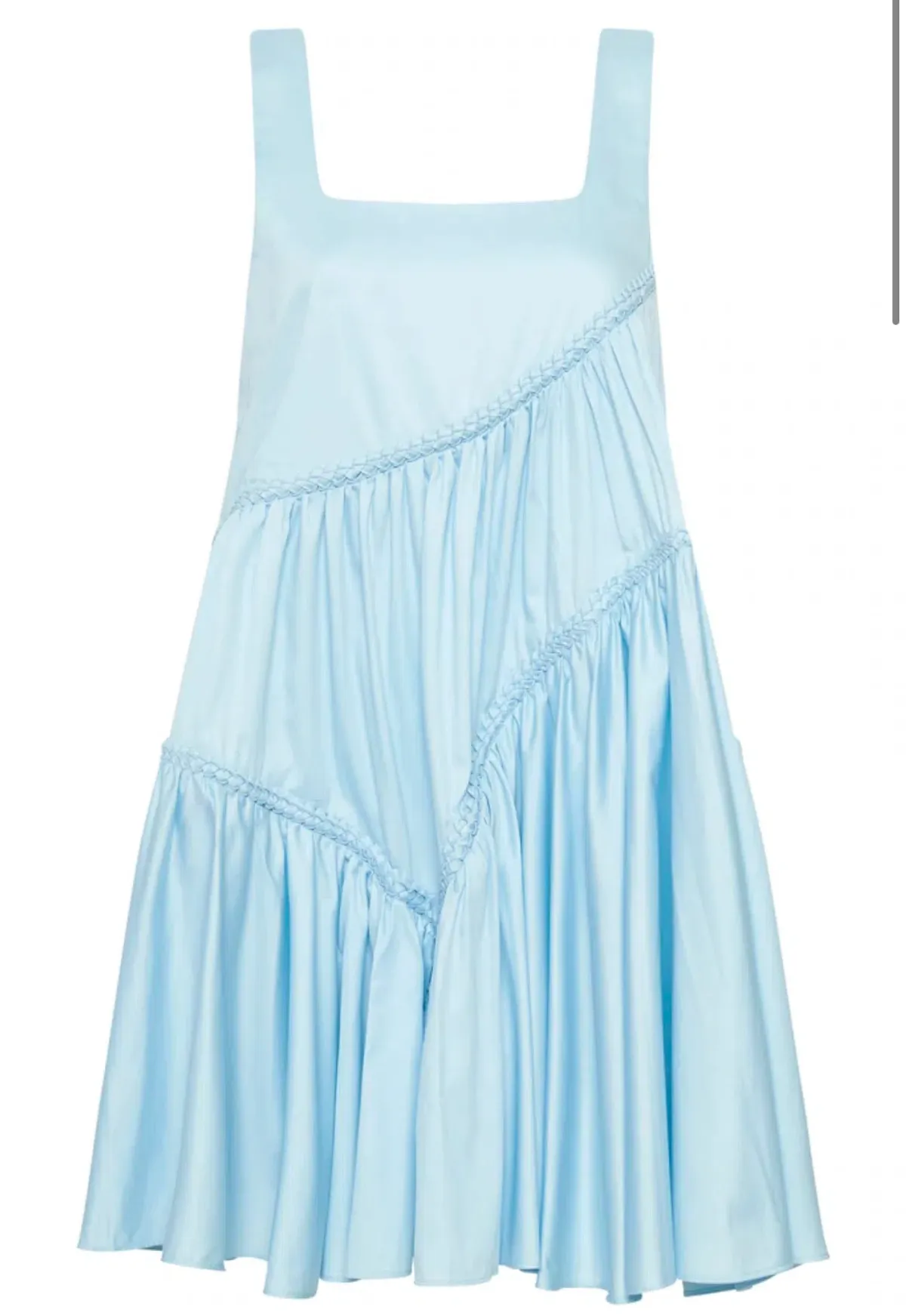 Aje Casabianca Sleeveless Braided Dress Blue Size 12 - Image 3