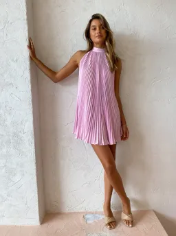 Lidee Amour Mini Dress in Floss Pink Size 8 for rent on The Volte - image 3