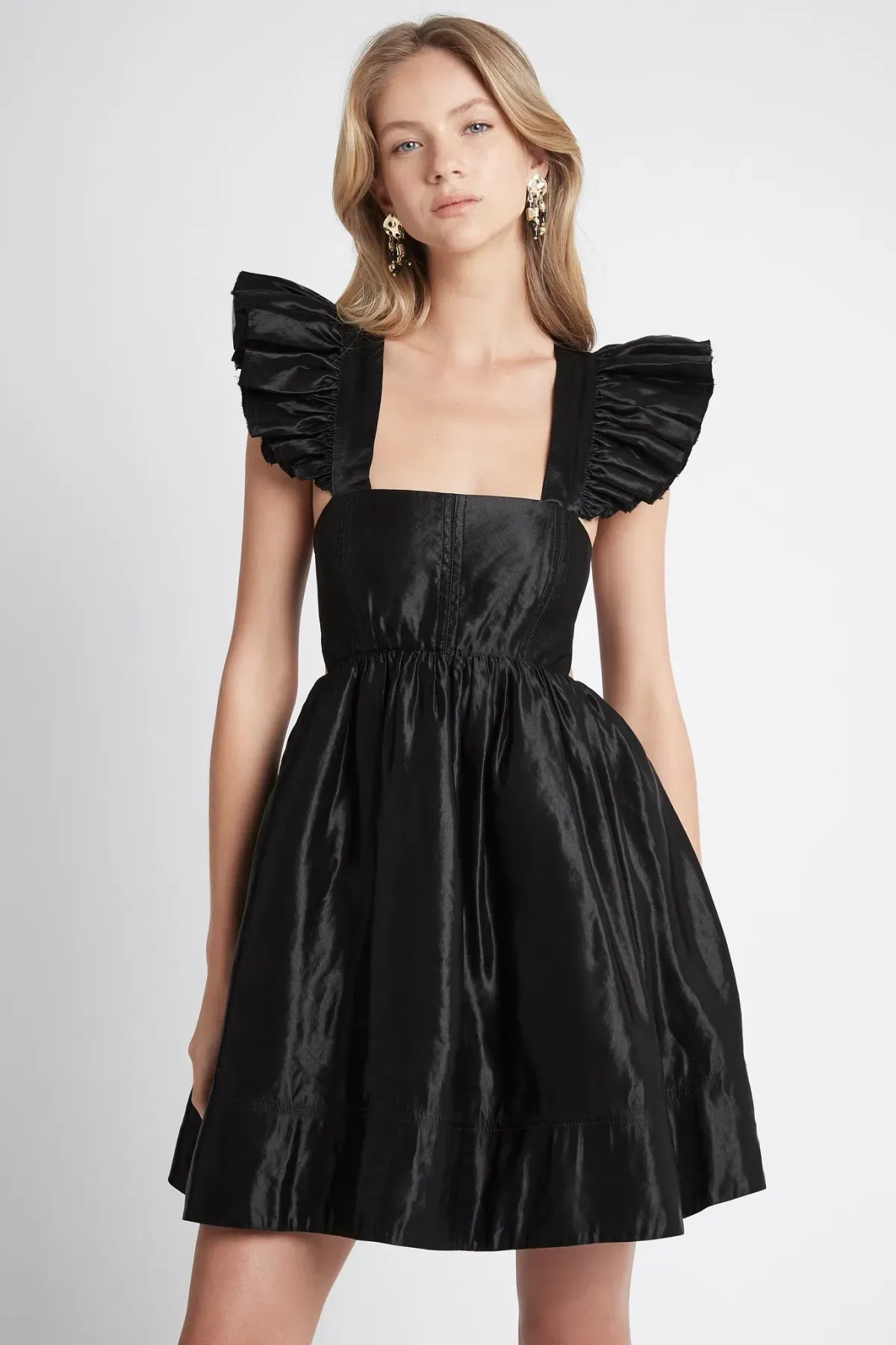 Aje Gazelle Mini Dress Black Size 12 - Image 2