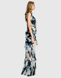 Alice McCall Wild Gown Floral Print Size 10 for rent on The Volte - image 4