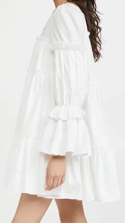 Aje L’espirit Mini Dress White Size 10 for rent on The Volte - image 4