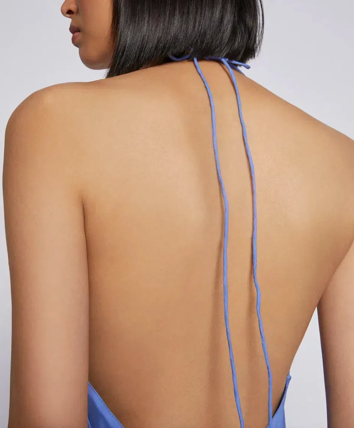 Scanlan Theodore Parachute Cotton Strappy Dress Blue Size 6 - Image 5