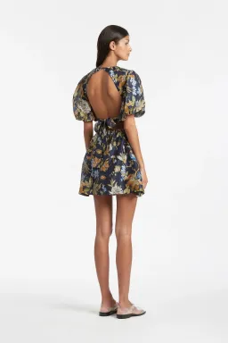 Sir the Label Lilian Open Back Mini Dress Print Size 1 for rent on The Volte - image 2