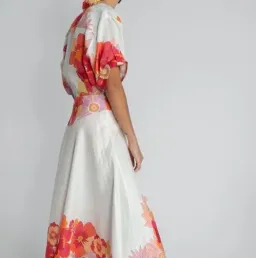 Alemais Calista relaxed shirt & Circle Skirt Print Size 14 for rent on The Volte - image 5