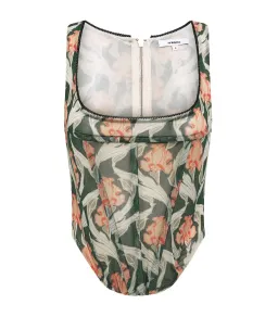 Miaou Campbell Corset and Mini Moni Skirt in Art Nouveau Size 6 for rent on The Volte - image 7