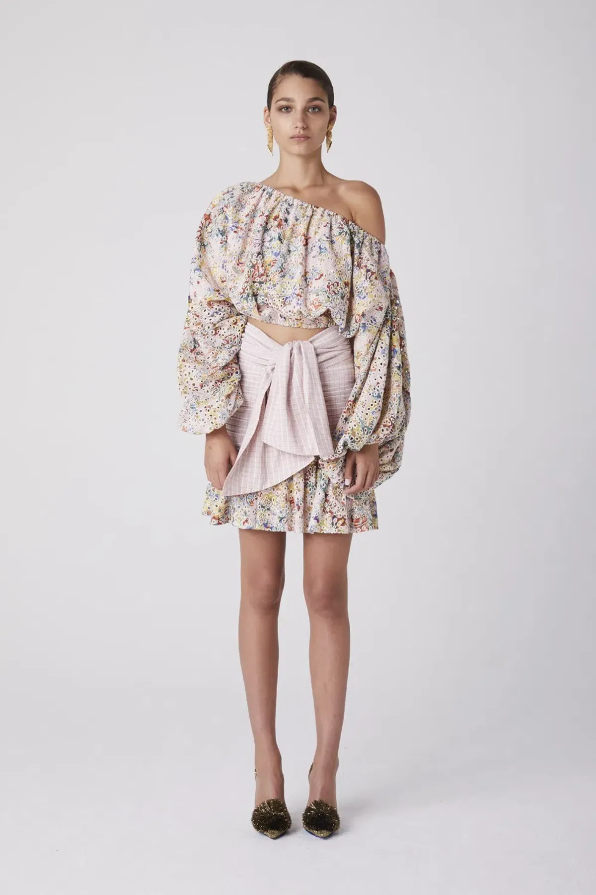 Atoir You Remind Me Crop & Unknown For Me Skirt Set Print Size 6 - Image 1