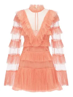 Alice McCall The Zen Dress Pink Size 4 for rent on The Volte - image 4