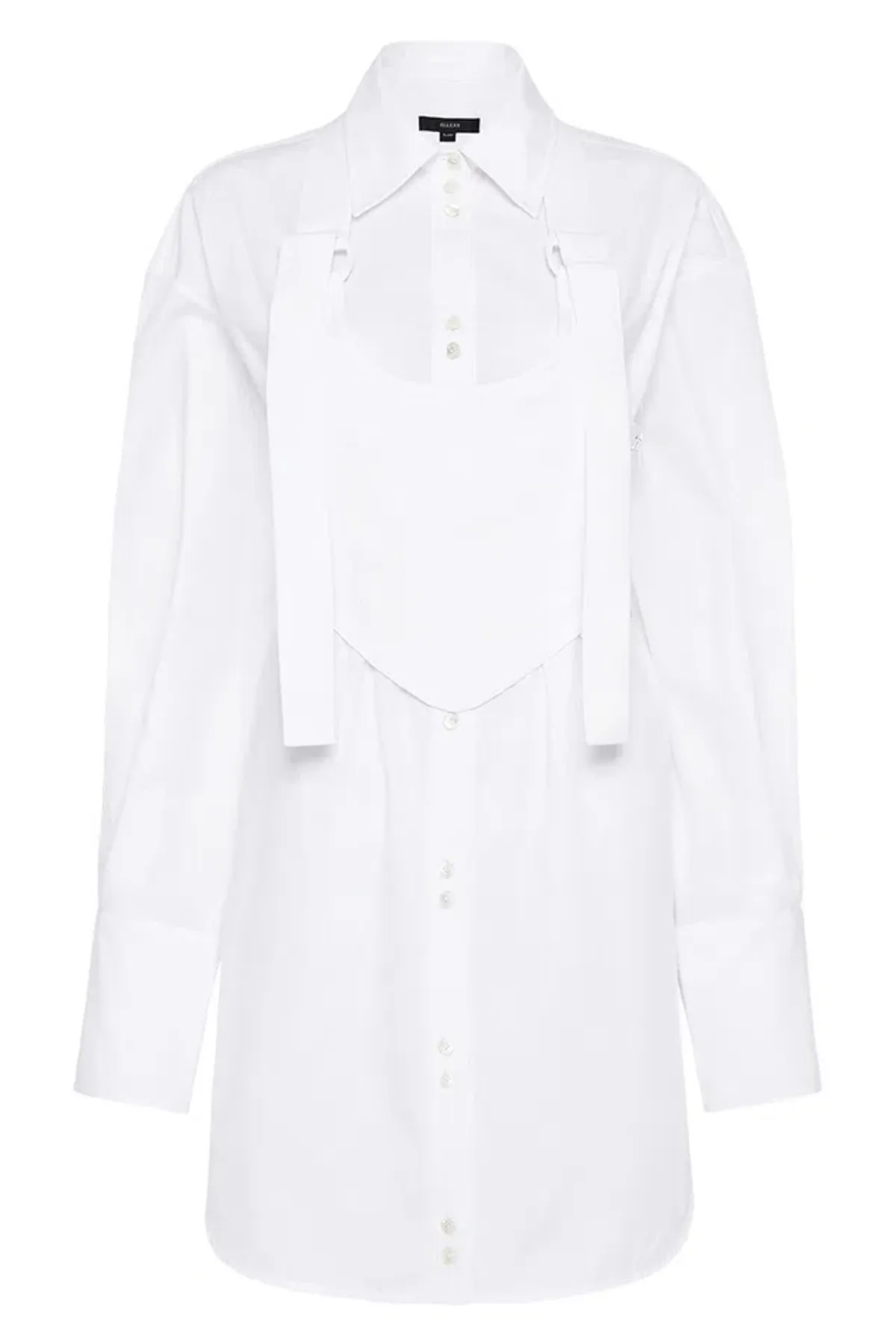 Ellery Godwin Shirt Dress White Size 6 - Image 3