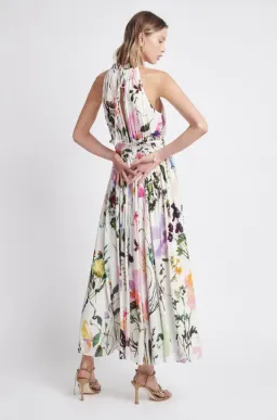 Aje Introspect High Neck Midi Dress Print Size 10 for rent on The Volte - image 3