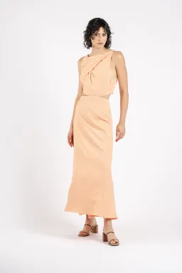 One Fell Swoop Bijoux Maxi in Melon Orange Size 8 for rent on The Volte - image 4