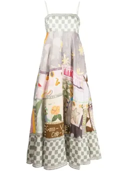 Alemais Emma Gale Sundress Print Size 12  for rent on The Volte - image 4
