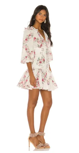 Zimmermann Honour Corset Dress Print Size 8 for rent on The Volte - image 3