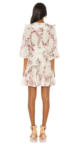 Zimmermann Honour Corset Dress Print Size 8 for rent on The Volte - image 2