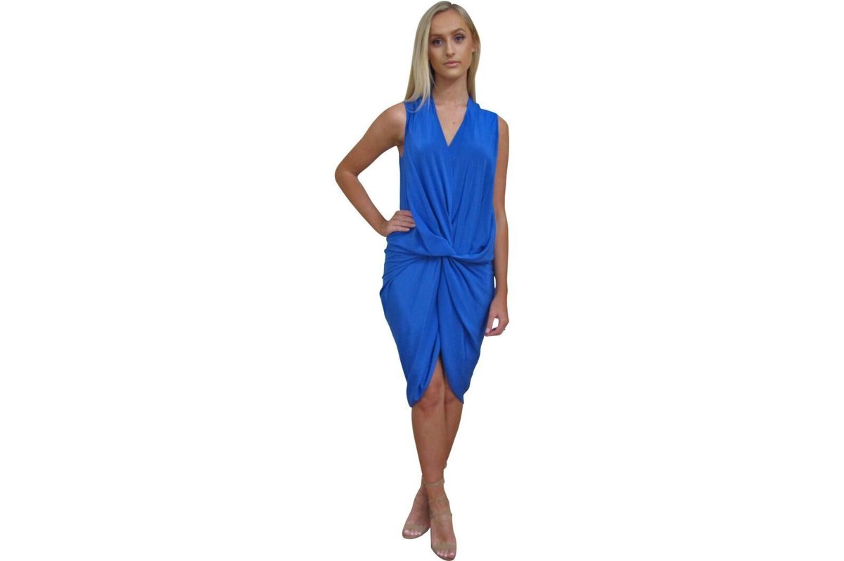 One Fell Swoop Blue Dress Size 10 - Image 1