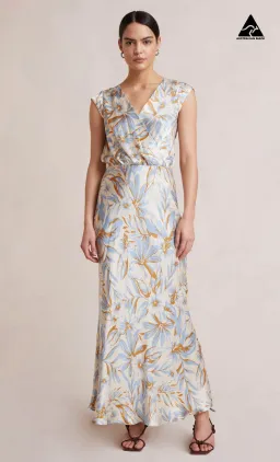 Bec and Bridge Stella Maxi Dress Print Size 8 for rent on The Volte - image 3
