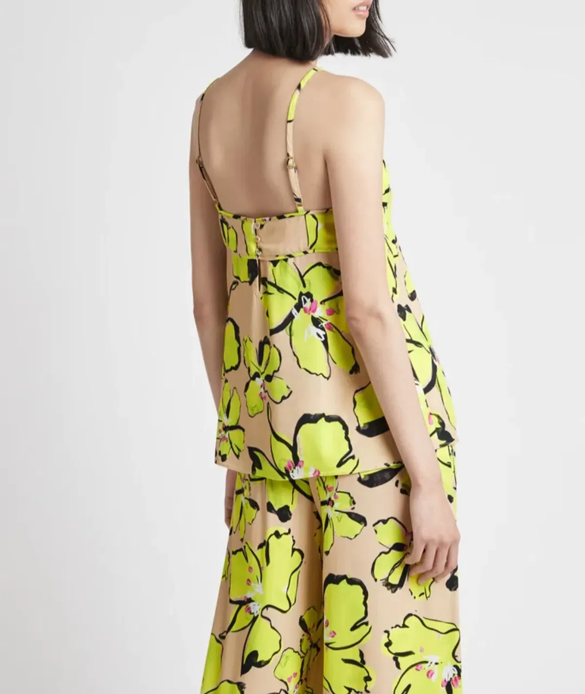Aje Pelicano Citrus Bloom Strap Cami Top Print Size 12 - Image 2