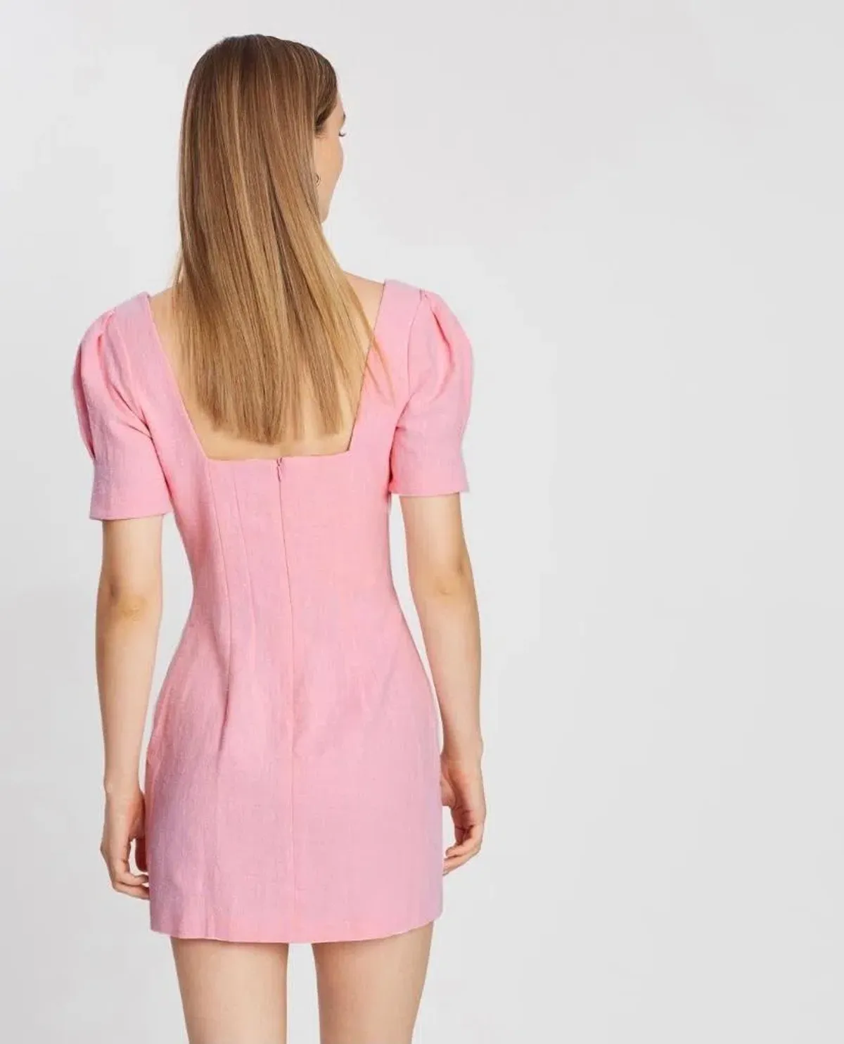 Bec & Bridge Sweet Pea Mini Dress Pink Size 10 - Image 3