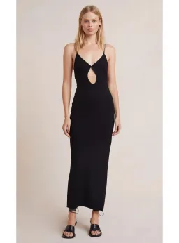 Bec & Bridge Ula Maxi Dress Black Size AU 6 for rent on The Volte - image 1