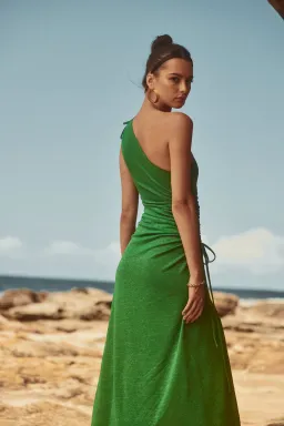Sonya Moda Nour Maxi Dress in Green Size 10 for rent on The Volte - image 5
