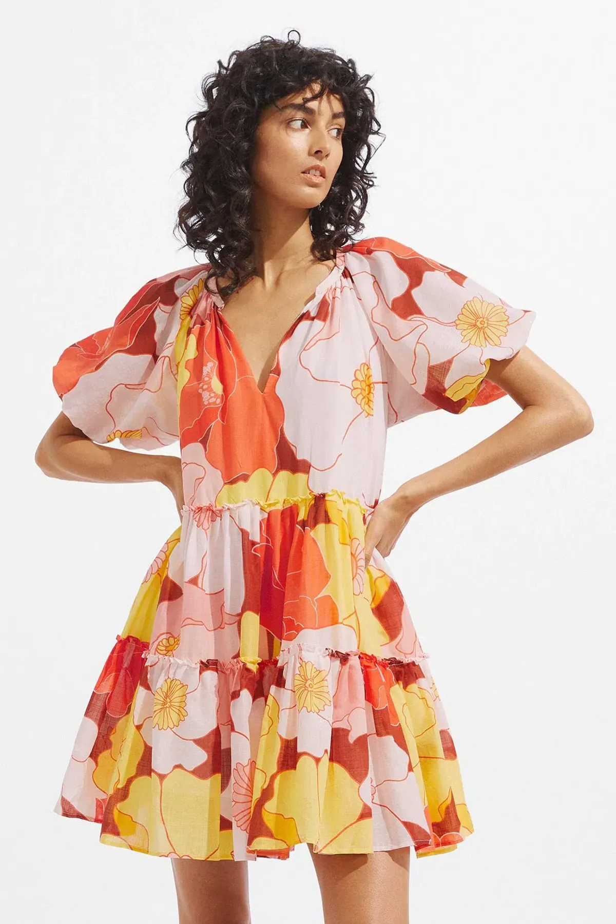 Steele Helio Dress Print Size XS  - Image 6