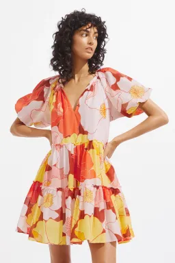 Steele Helio Dress Print Size XS  for rent on The Volte - image 6