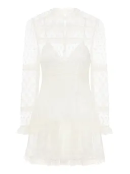 Alice McCall Moon Sister Mini Dress Cream Size 12 for rent on The Volte - image 6