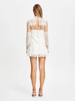 Alice McCall Moon Sister Mini Dress Cream Size 12 for rent on The Volte - image 2