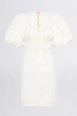 Sheike Illusions Mini Dress White Size 10  for rent on The Volte - image 4