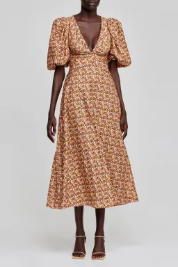 Acler Everett Dress Print Size 6  for rent on The Volte - image 1