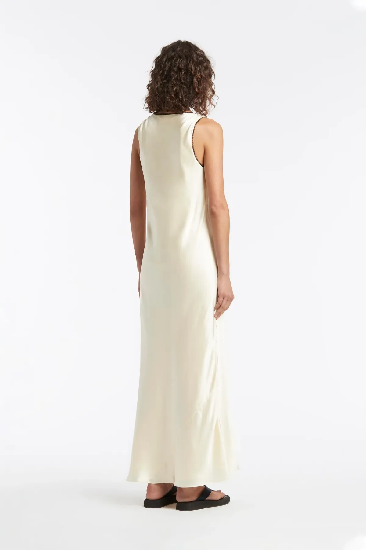 Sir the Label Willa V Neck Midi Dress Yellow Size 2 / AU 10 - Image 3