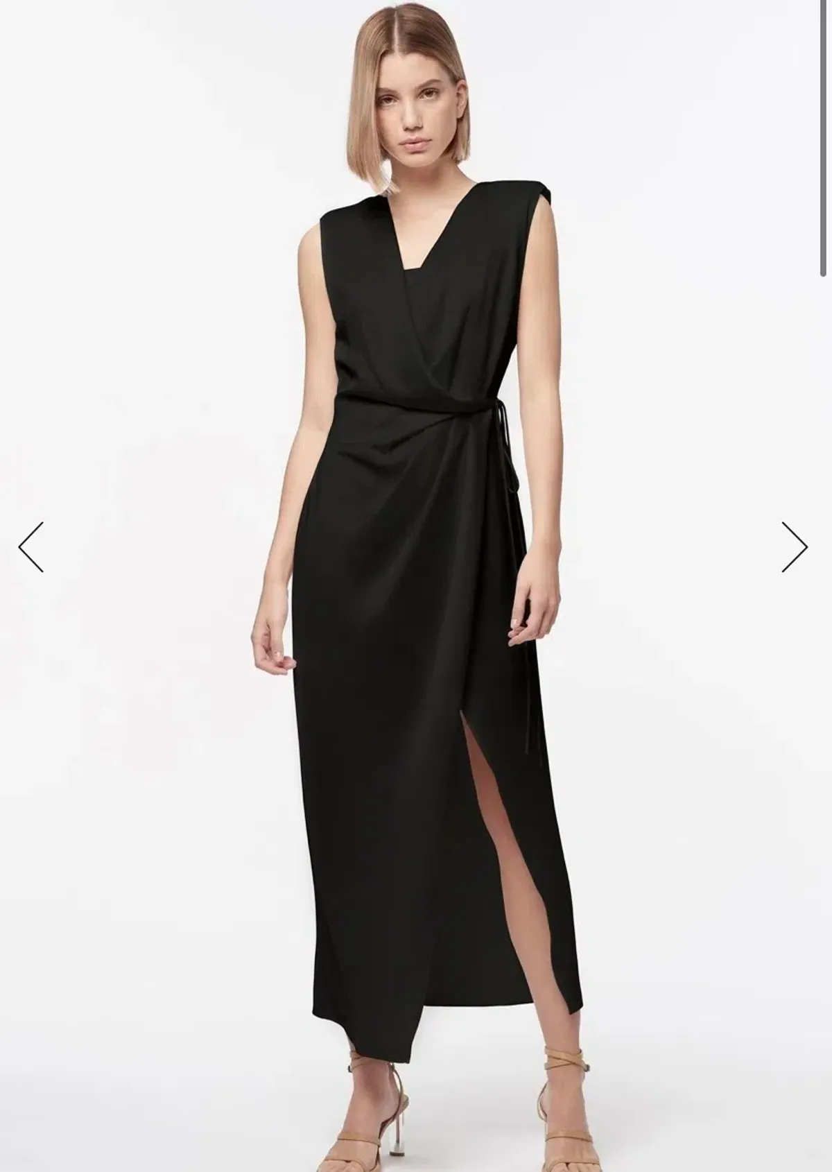 Manning Cartell Invisible Limits Sleeveless Dress Black Size 8 - Image 1