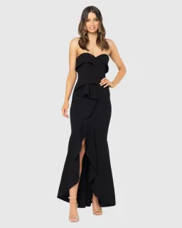 Pilgrim Spiced Gown Black Size 10  for rent on The Volte - image 1