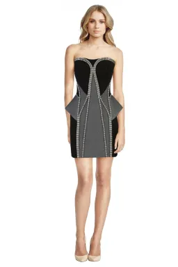 Sass & Bide The Scheming Socialite Dress Black/Grey Size 8 for rent on The Volte - image 1