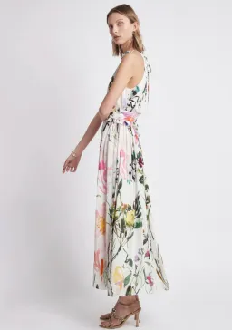 Aje Introspect High Neck Midi Dress Print Size 6  for rent on The Volte - image 3
