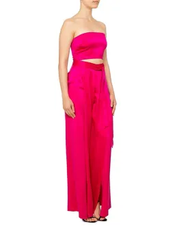 Bec & Bridge Grand Amour Jumpsuit Hot Pink Size 10 for rent on The Volte - image 2