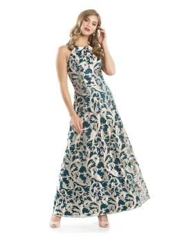 Review Until Forever Maxi Dress Print Size 8 for rent on The Volte - image 1