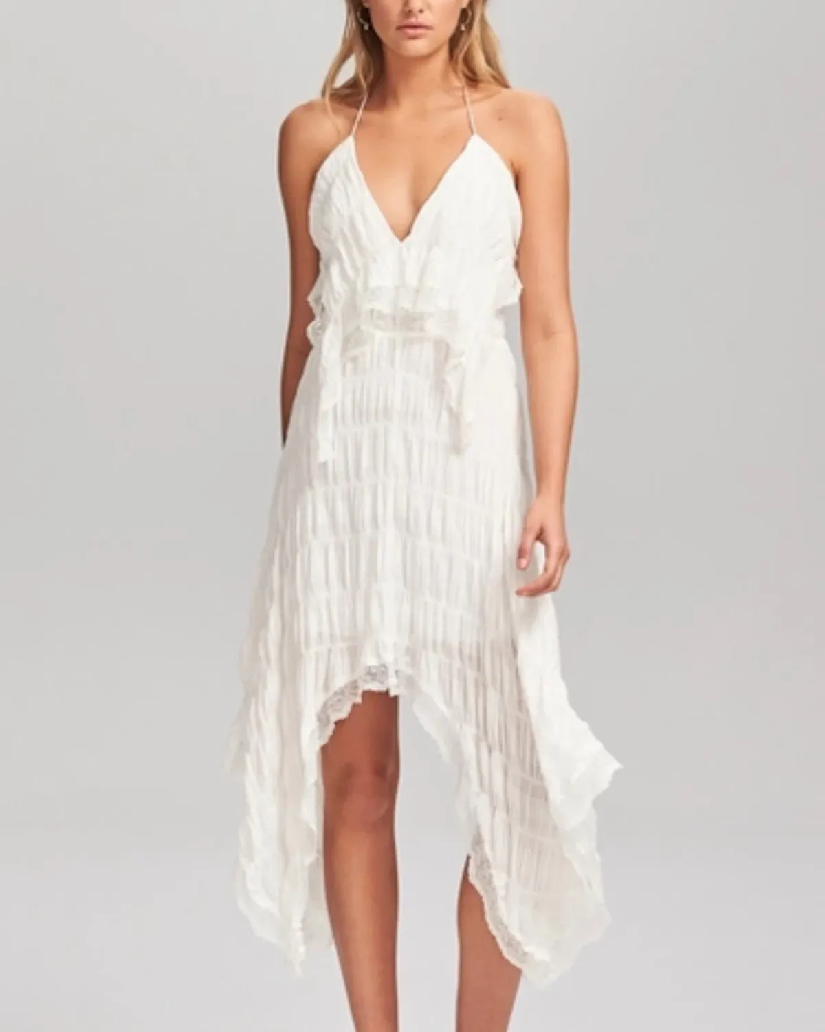 Steele Devin Dress White Size 8 - Image 1