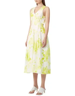 Camilla and Marc Narcissus Midi Dress Print Size 6 for rent on The Volte - image 1