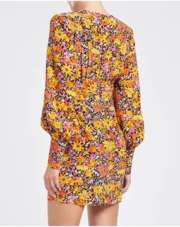 Rebecca Vallance Arles Mini Dress Print Size 6 for rent on The Volte - image 2