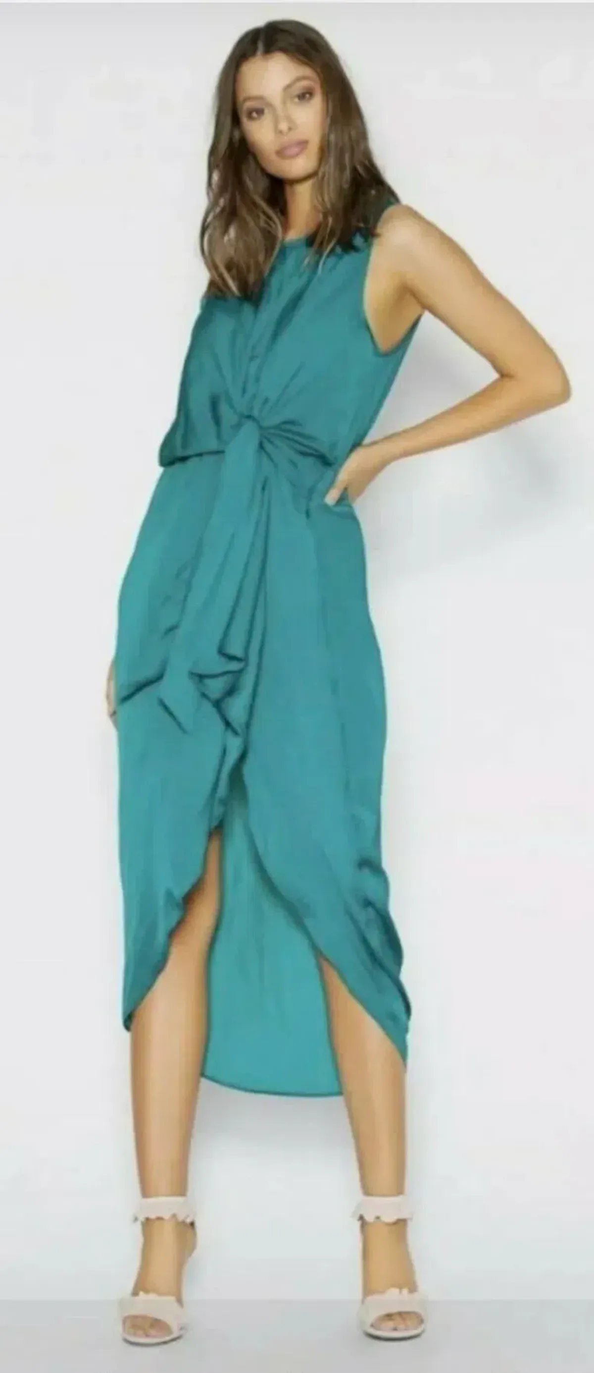 Sheike Navigate Deep Teal Dress Size 8 - Image 1