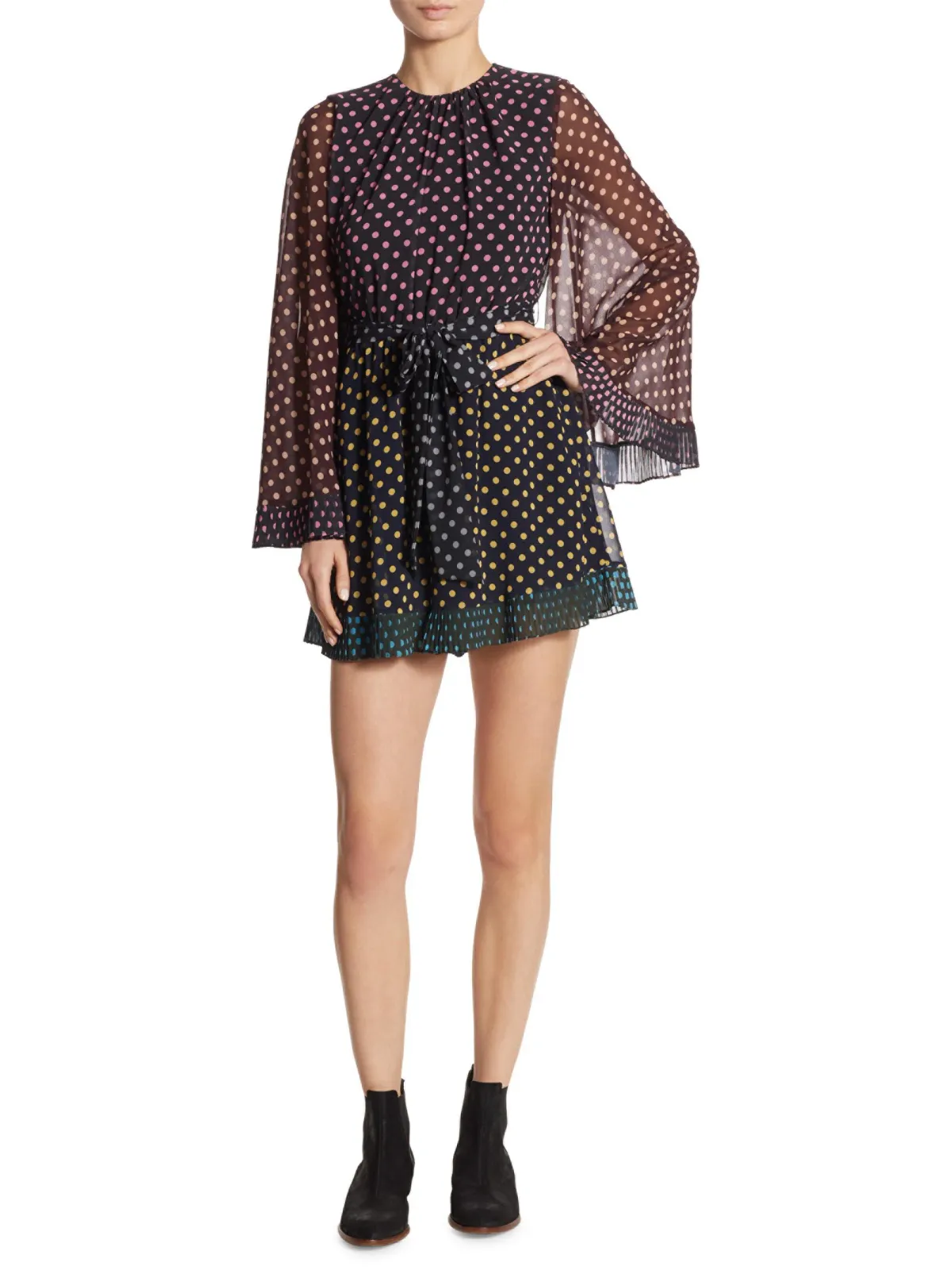 Zimmermann Maples Playsuit in Polka Dots Print Size 1 / Au 10 - Image 1