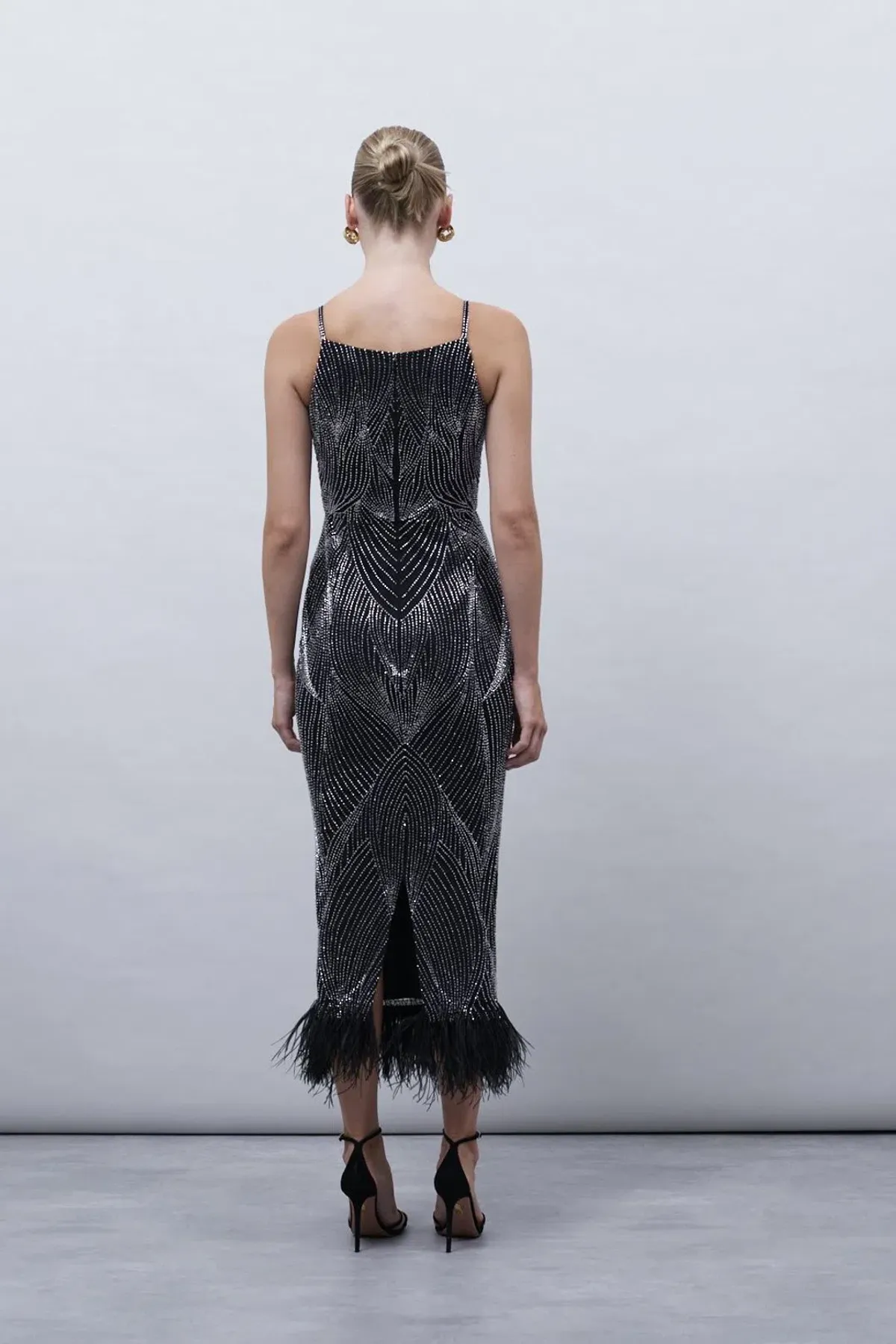 Rachel Gilbert Finn Dress Black Size 2/Au 10 - Image 2